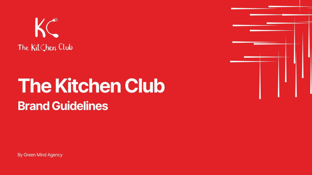 The Kitchen Club - Brand Guidelines Presentation - 1