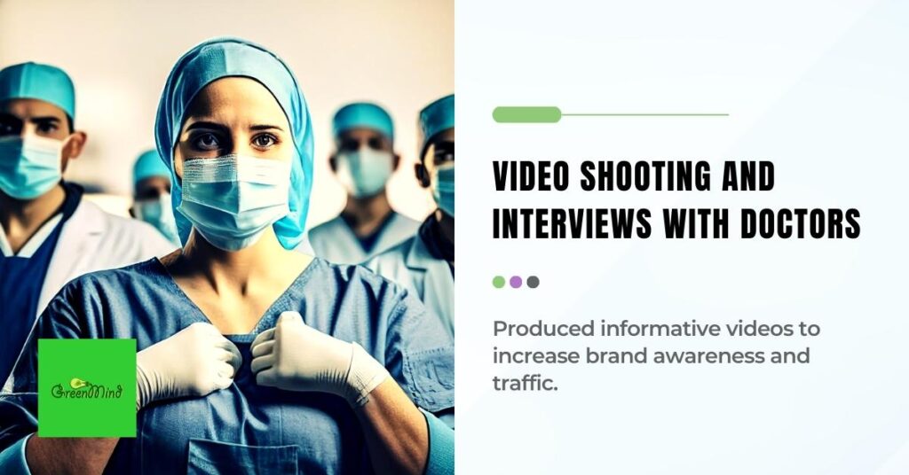 Seha and Scan - Video Shooting and Interviews with Doctors