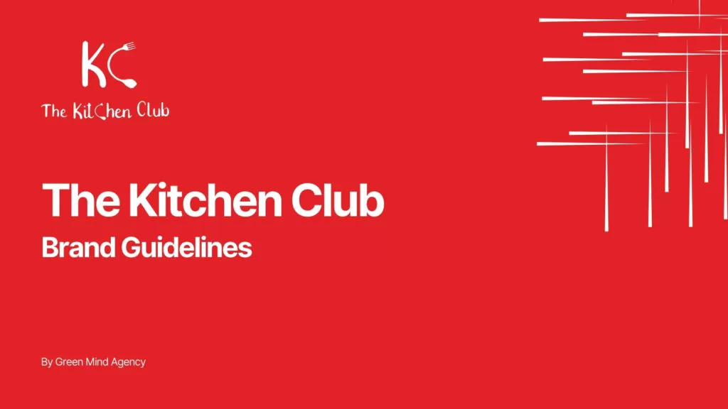 The Kitchen Club - Brand Guidelines Presentation - 1