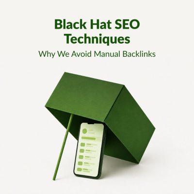 Black Hat SEO Techniques: Why We Avoid Manual Backlinks