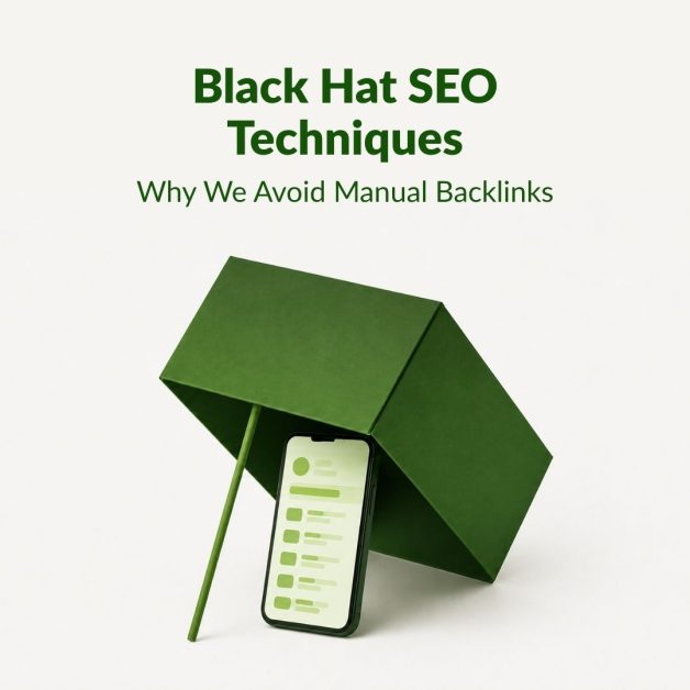 Black Hat SEO Techniques: Why We Avoid Manual Backlinks