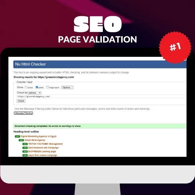 Check Onpage SEO & Off Page SEO: Our Initial Audit