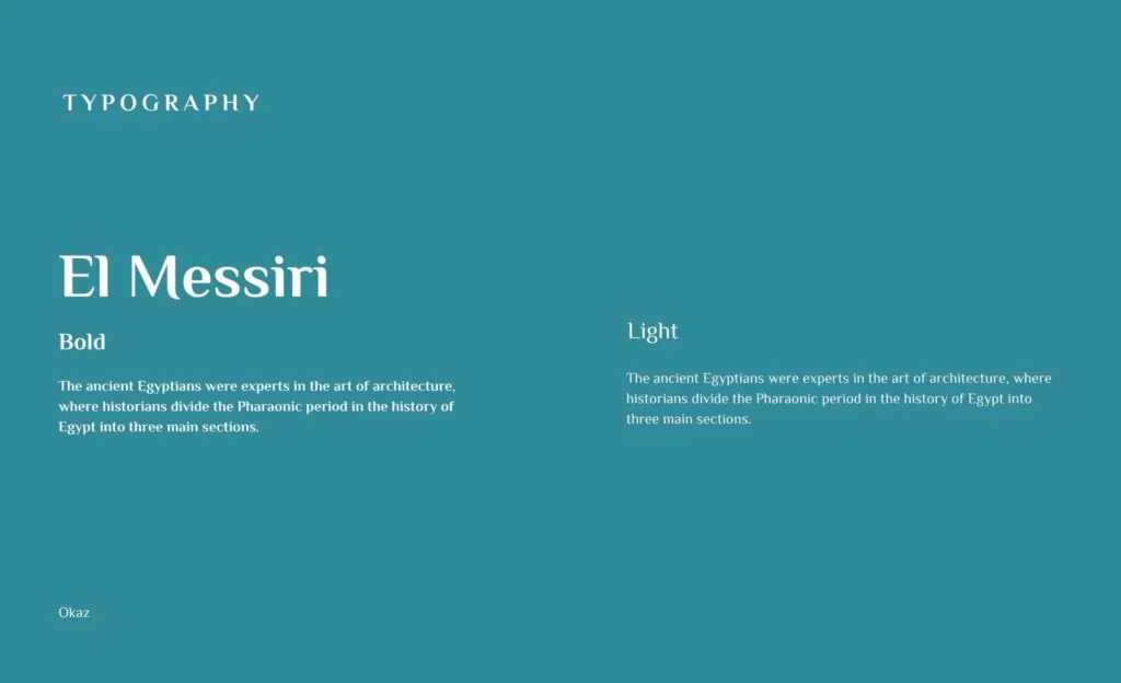 Okaz - Visual Identity