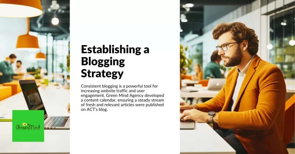 Act – Case Study - Establishing a Blogging Strategy