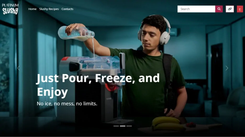 Slushy Website - 3