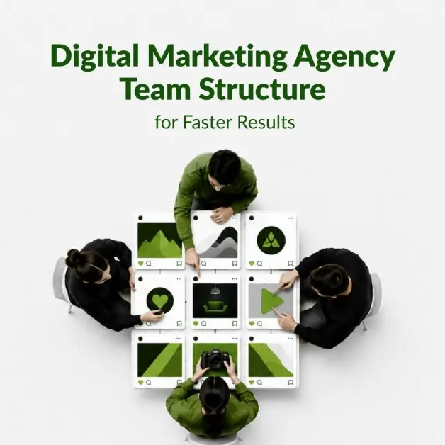 Our Digital Marketing Agency Team Structure for Faster Results